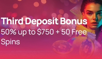 Betandplay Third Deposit Bonus