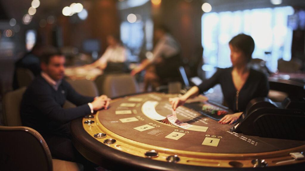 Blackjack is very popular among gamblers.