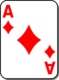 diamond ace card
