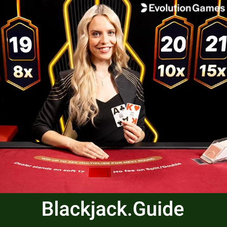 evolution games lightning blackjack