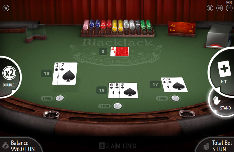 Multihand Blackjack by BGaming.