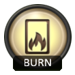 21 Burn Blackjack Button