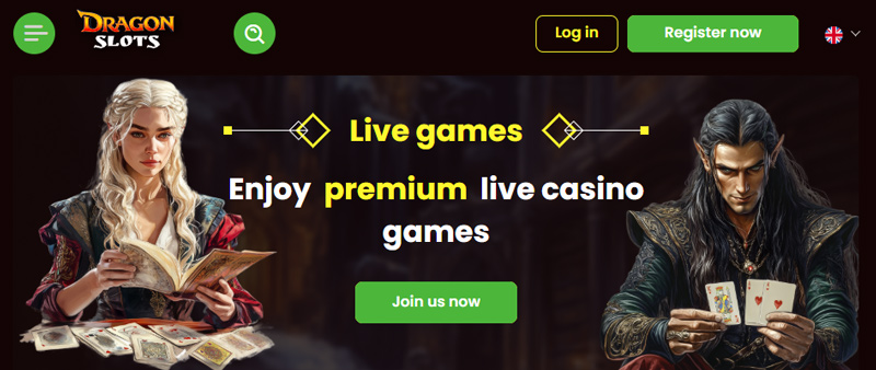 dragonslots-live-games