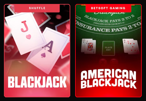 Shuffle Blackjack Games